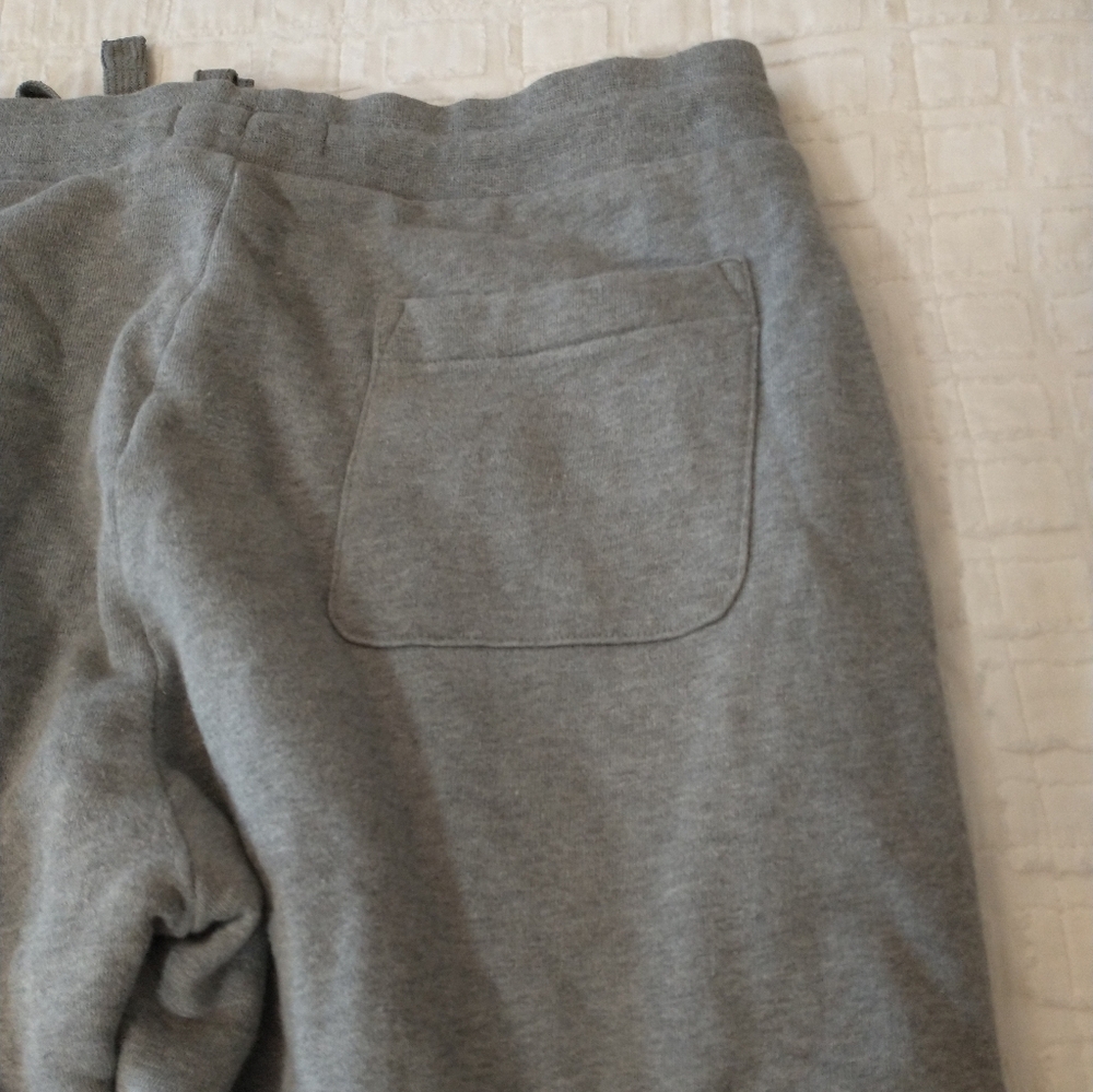 M&S‎ Gray Fleece Lined Jogger Sweatpants, Men's Size Large, Cozy, Warm, Athletic - Picture 8 of 8